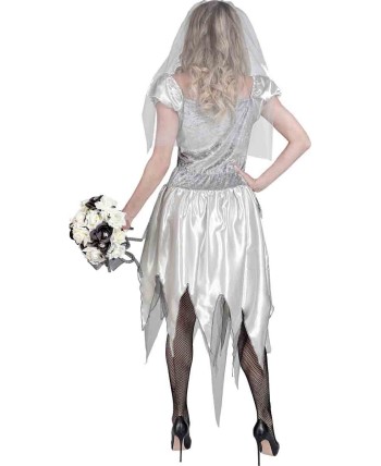 DISFRAZ DE NOVIA CADAVER PARA MUJER
