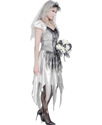 DISFRAZ DE NOVIA CADAVER PARA MUJER