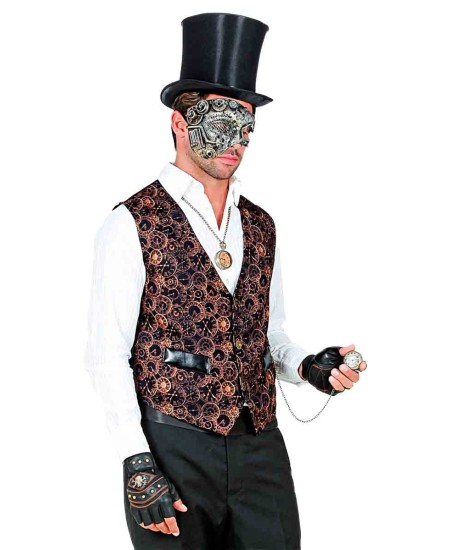 CHALECO STEAMPUNK DELUXE PARA HOMBRE