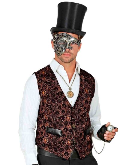 CHALECO STEAMPUNK DELUXE PARA HOMBRE