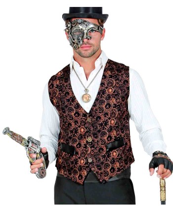 CHALECO STEAMPUNK DELUXE PARA HOMBRE