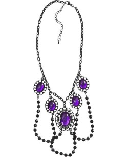 COLLAR GOTICO CON ABALORIOS Y PIEDRAS 2