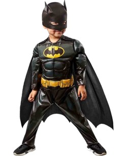 DISFRAZ DE BATMAN BLACK LINE PRESCHOOL