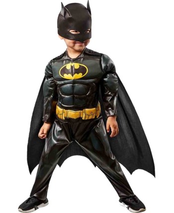 DISFRAZ DE BATMAN BLACK LINE PRESCHOOL