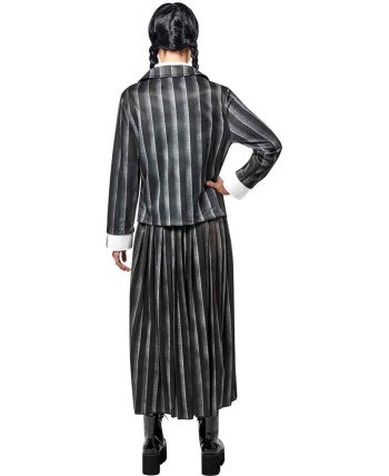 DISFRAZ DE MIERCOLES UNIFORME ESCOLAR MUJER