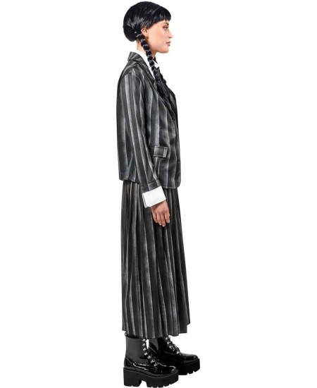 DISFRAZ DE MIERCOLES UNIFORME ESCOLAR MUJER