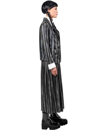 DISFRAZ DE MIERCOLES UNIFORME ESCOLAR MUJER