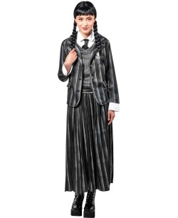 DISFRAZ DE MIERCOLES UNIFORME ESCOLAR MUJER