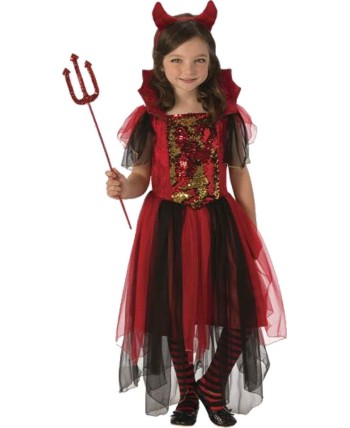 DISFRAZ DE DIABLESA MAGICA PARA NIÑA