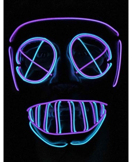 CARETA HORROR CON LUZ