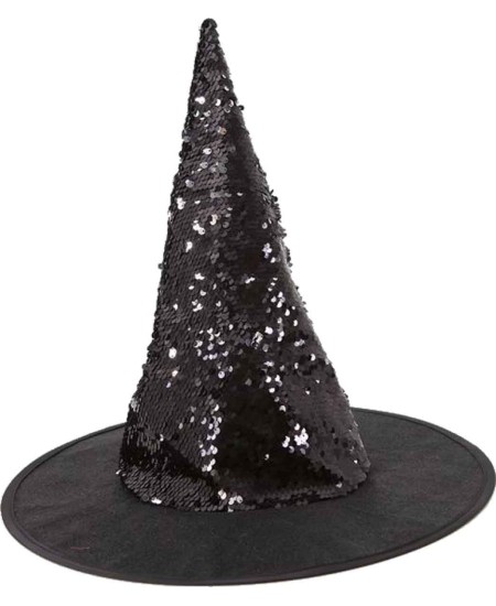 SOMBRERO BRUJA LENTEJUELAS MAGICAS