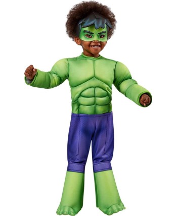 DISFRAZ DE HULK PREESCHOOL PARA BEBE
