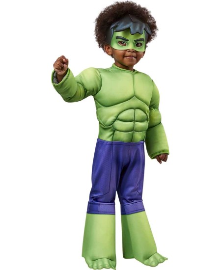 DISFRAZ DE HULK PREESCHOOL PARA BEBE