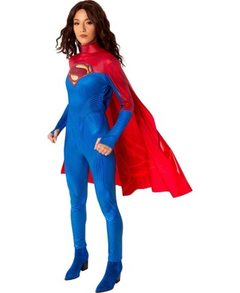 DISFRAZ DE SUPERGIRL BUZO PARA MUJER