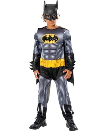 DISFRAZ DE BATMAN METALLIC CORE DELUXE PARA NIÑO