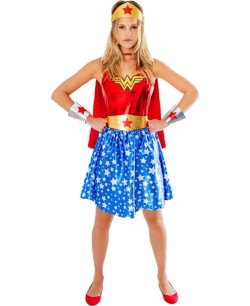 DISFRAZ DE WONDER WOMAN DELUXE PARA MUJER