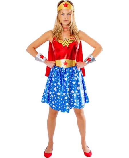 DISFRAZ DE WONDER WOMAN DELUXE PARA MUJER