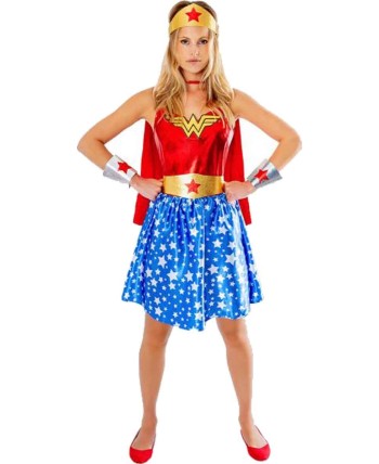 DISFRAZ DE WONDER WOMAN DELUXE MUJER
