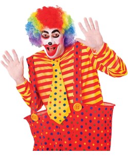 PELUCA PAYASO MULTICOLOR RIZADA