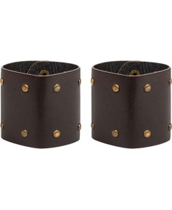 BRAZALETE ROMANO MARRON TACHUELAS 2