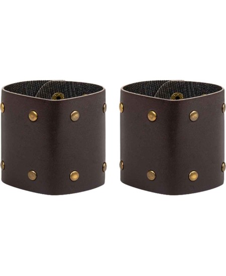 BRAZALETE ROMANO MARRON TACHUELAS