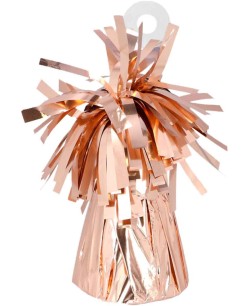 PESO PARA BOUQUET DE GLOBOS ORO ROSA