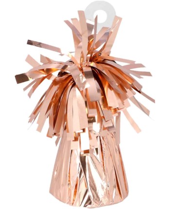 PESO PARA BOUQUET DE GLOBOS ORO ROSA