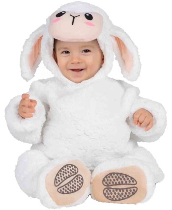 DISFRAZ DE OVEJITA NAVIDAD PARA BEBE