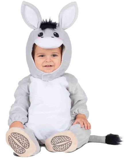 DISFRAZ DE BURRO DE NAVIDAD PARA BEBE