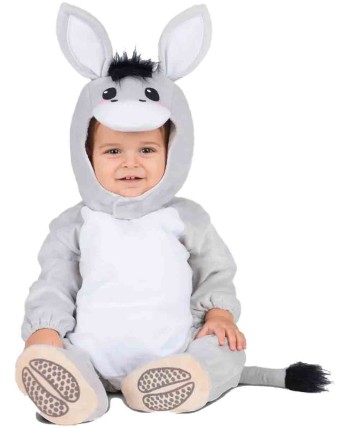 DISFRAZ DE BURRO DE NAVIDAD PARA BEBE