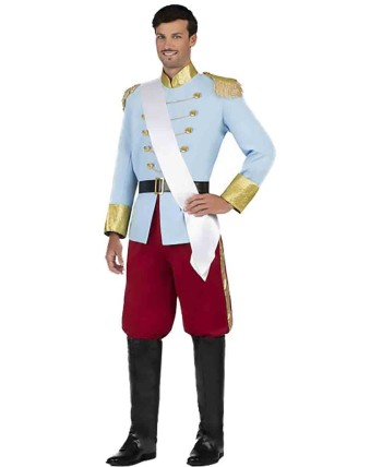 DISFRAZ DE PRINCIPE AZUL CENICIENTA HOMBRE