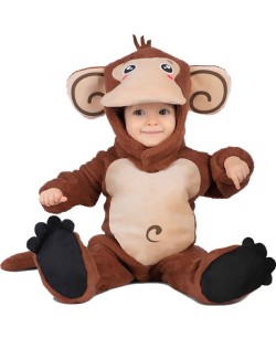 DISFRAZ DE MONO BEBE