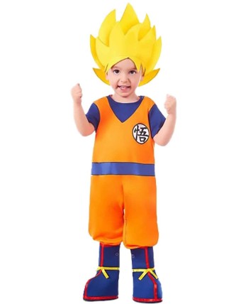 DISFRAZ DE GOKU PARA BEBE