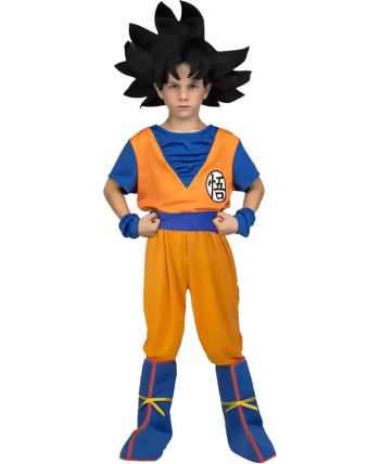 DISFRAZ DE GOKU SAIYAN PARA NIÑO