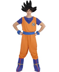 DISFRAZ DE GOKU SAIYAN PARA HOMBRE