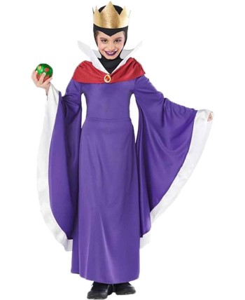 DISFRAZ DE REINA MALVADA INFANTIL
