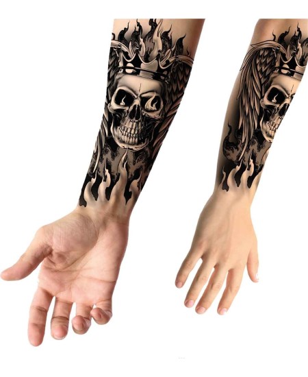 TATUAJE CALAVERA CON ALAS