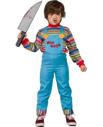 DISFRAZ DE MUÃ‘ECO ASESINO PARA NIÃ‘O