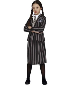 DISFRAZ DE MIERCOLES UNIFORME BARATO PARA NIÃ‘A