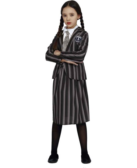 DISFRAZ DE MIERCOLES UNIFORME BARATO PARA NIÃ‘A