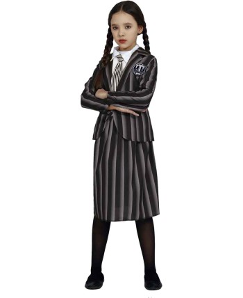 DISFRAZ DE MIERCOLES UNIFORME BARATO PARA NIÃ‘A