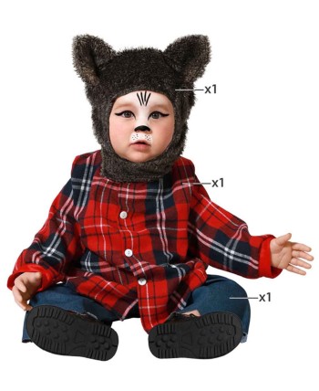 DISFRAZ DE HOMBRE LOBO BEBE