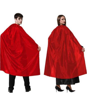 CAPA ROJA SIN CUELLO LARGA