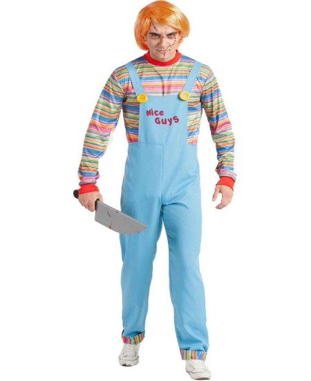 DISFRAZ DE MUÑECO DIABOLICO PARA HOMBRE