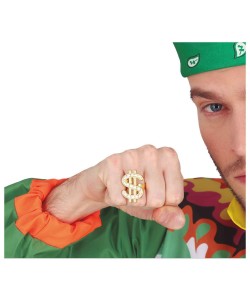 ANILLO DOLAR DORADO