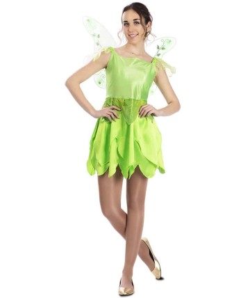DISFRAZ DE CAMPANILLA PETER PAN PARA MUJER