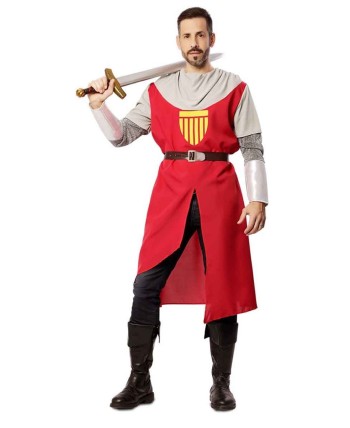 DISFRAZ DE CAPITAN TRUENO CRUZADO PARA HOMBRE
