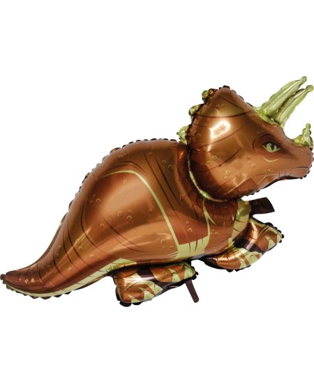 DINOSAURIO TRICERATOPS MARRON