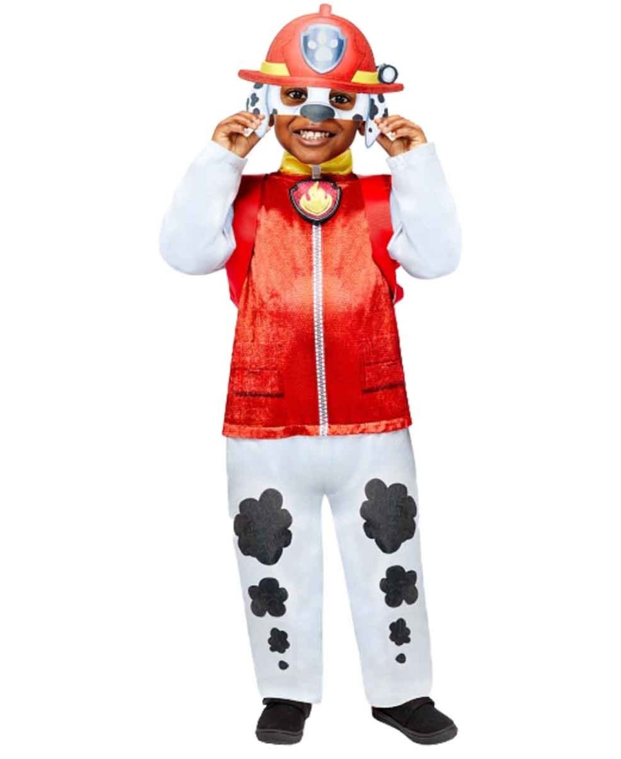 Patrulla Canina - Disfraz de Marshall 5-7 años, Halloween Disfraz Niño