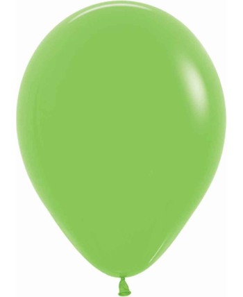 BOLSA 50 GLOBOS VERDE LIMA